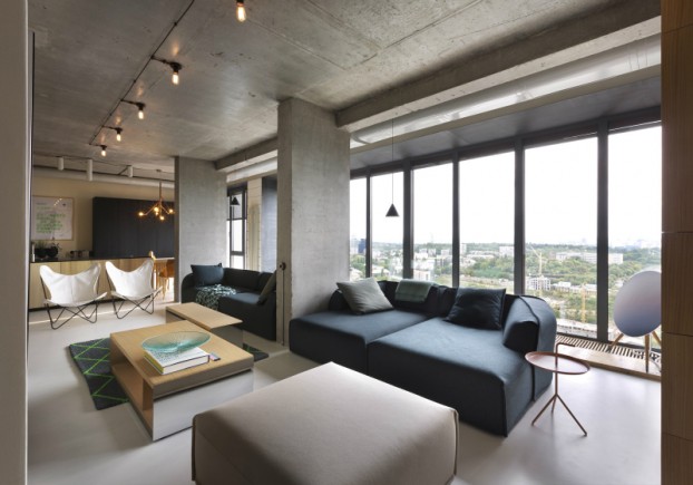 unique contemporary modern penthouse interior design 13