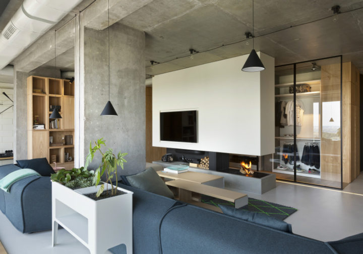 unique contemporary modern penthouse interior design