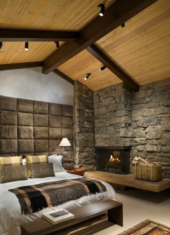 Bedroom Fireplace Design Ideas 8