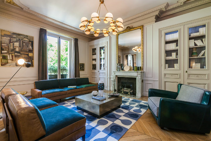 elegant and dramatic interior design ideas by Gerard Faivre Paris 14