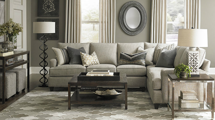 charcoal gray Real Living Room Idea