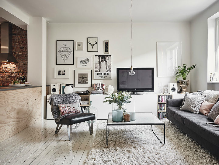 Grey Tones And Functionality scandi home interior