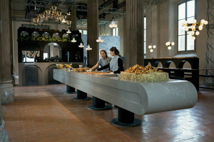 Milan's Salone del Mobile, Tom Dixon and Caesarstone kitchen