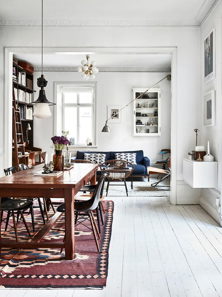 vintage Scandinavian apartment with character 11