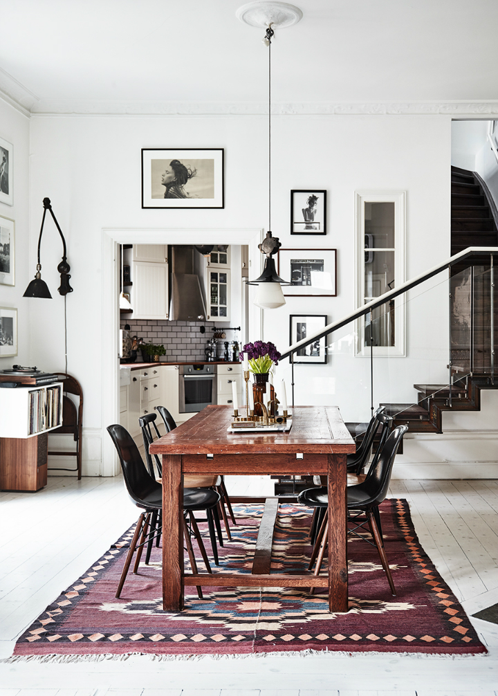 vintage Scandinavian apartment with character 