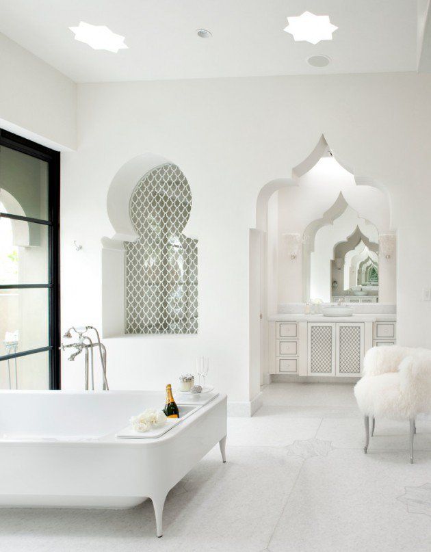 Luxury Hotel Style Bathroom design idea 11