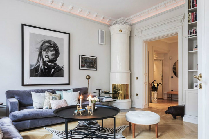 A Parisian Styled Scandinavian Apartment 2
