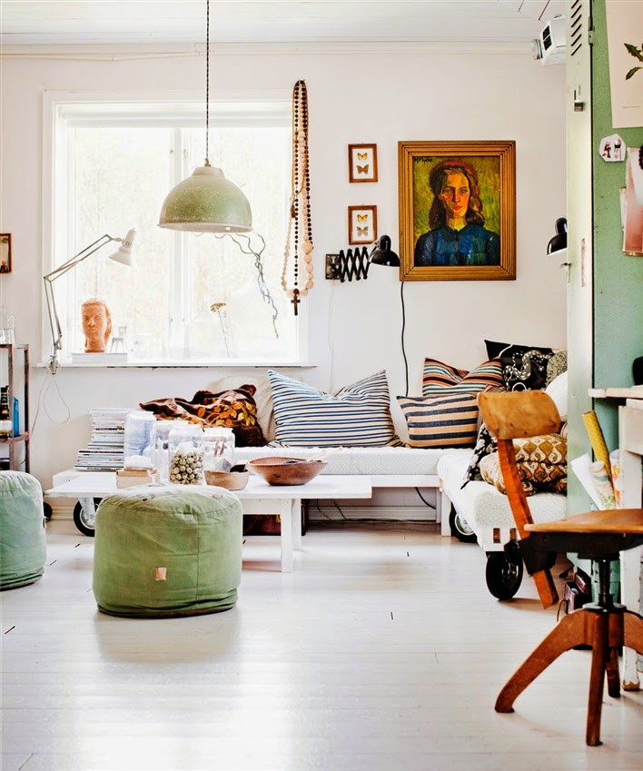 Happy Scandinavian Home interior