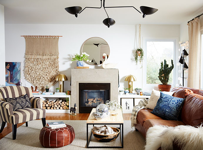 cozy eclectic home interior design 13