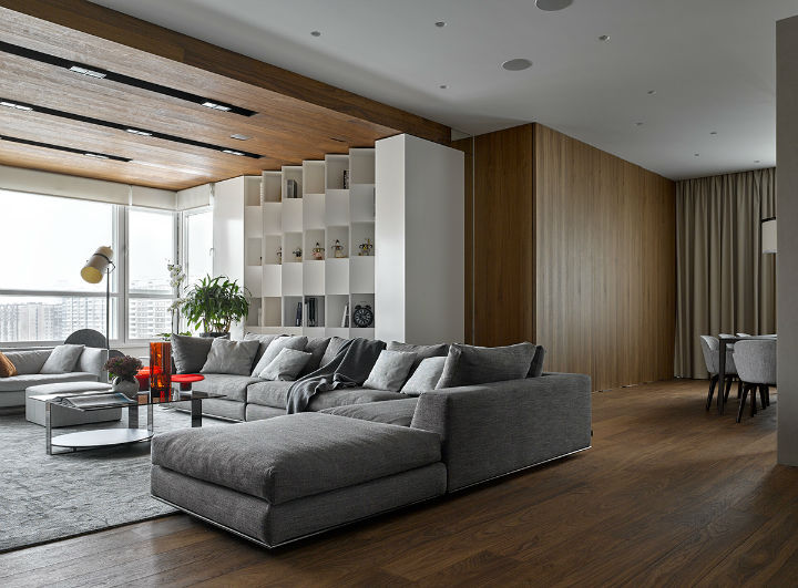 Glamorous Contemporary Apartment interior design 20