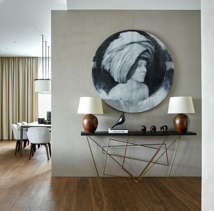 Glamorous Contemporary Apartment interior design 23