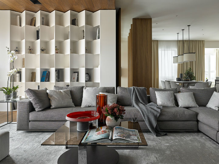 Glamorous Contemporary Apartment interior design 