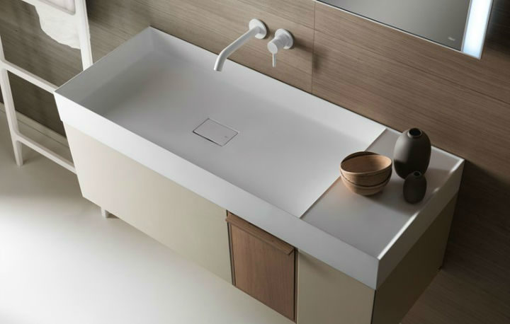 Elegant Modern Washbasin Designed With a Unique and Original Line 2