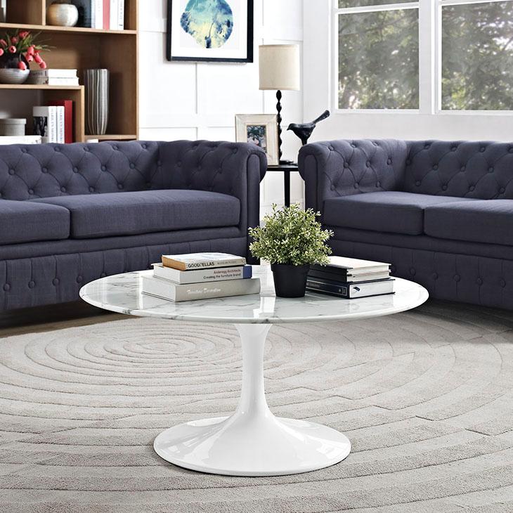 Best Round Marble Coffee Tables 5