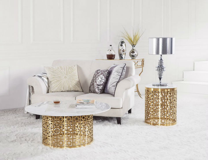 Best Round Marble Coffee Tables 7