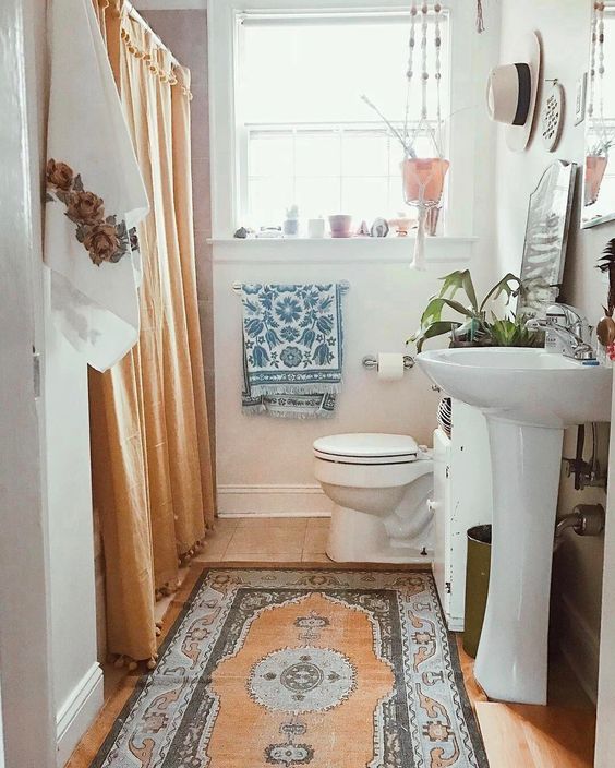 20 Bohemian Bathroom Ideas - Decoholic