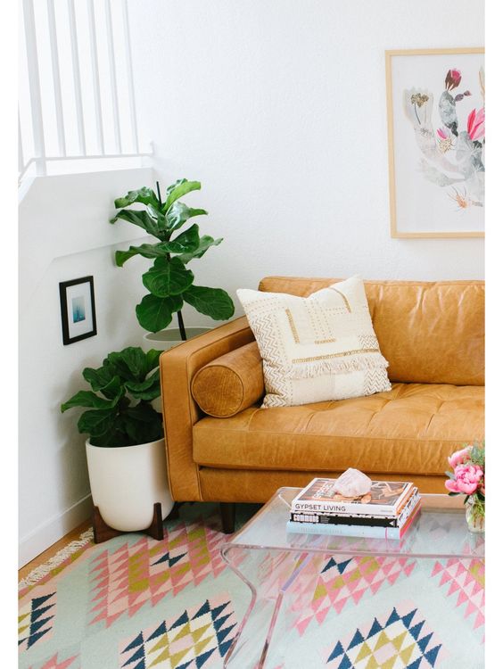 living-room-bohemian-chic-rug-idea