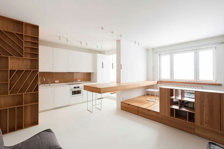 Multifunctional Cool and Minimalist Interiors