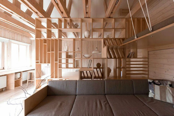 Multifunctional Cool and Minimalist Interiors
