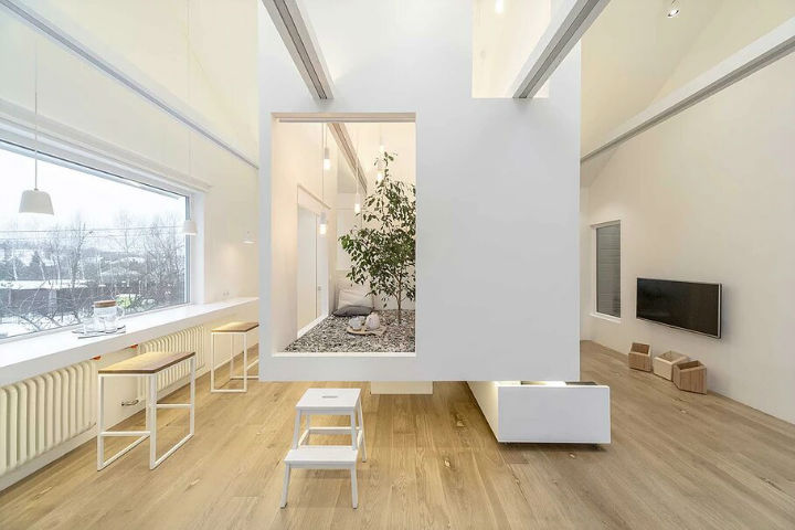 Multifunctional Cool and Minimalist Interiors