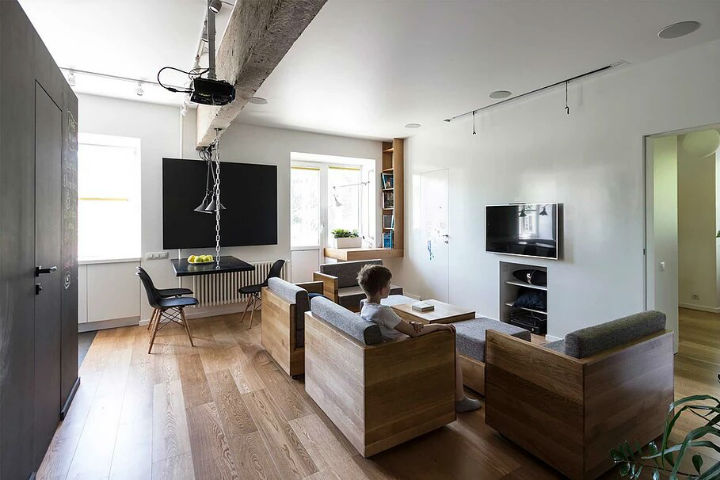 Multifunctional Cool and Minimalist Interiors