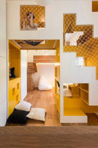 Multifunctional Cool and Minimalist Interiors