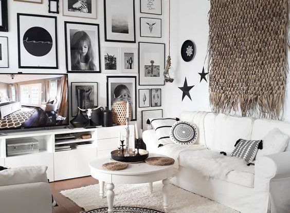 10 Ways To Decorate The Wall You Hang Your TV On
