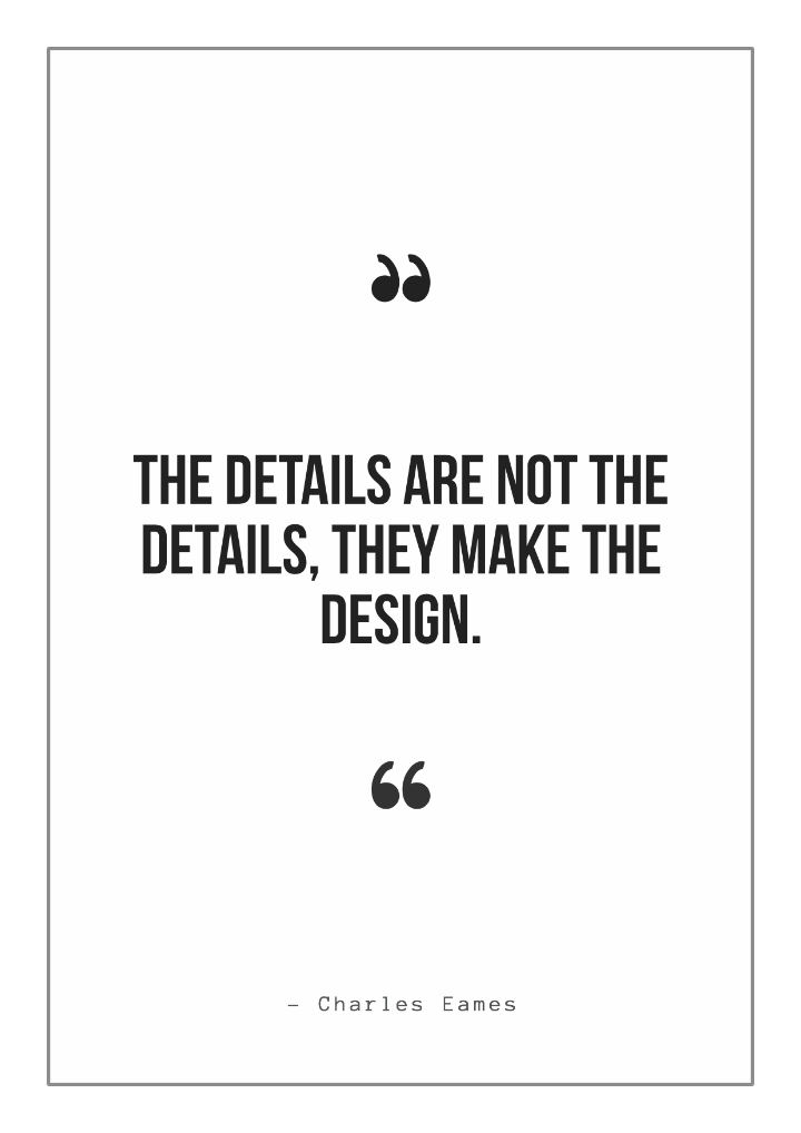 interior design quote by charles eames