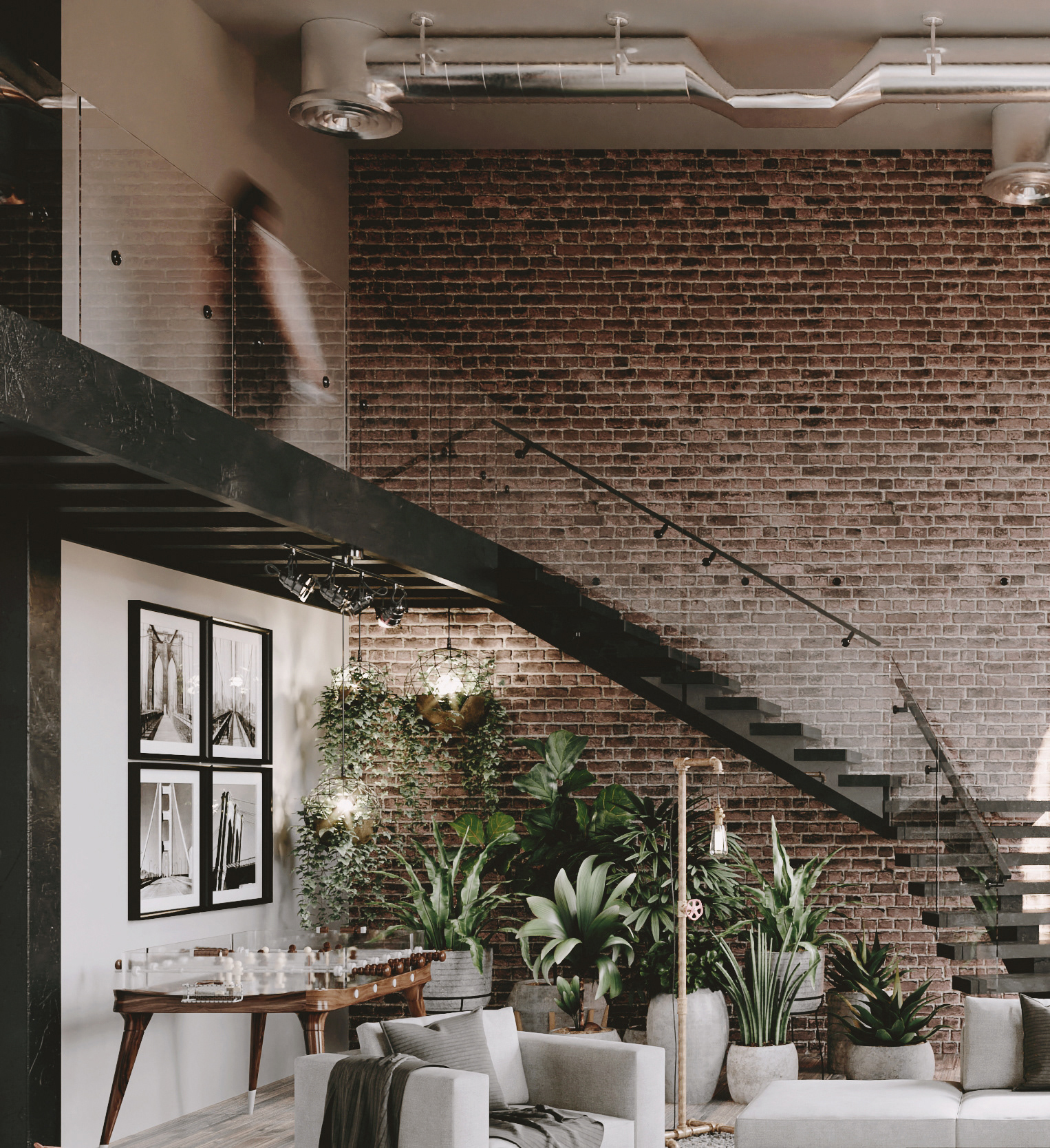 This Loft With Brick Walls Will Amaze You | Decoholic