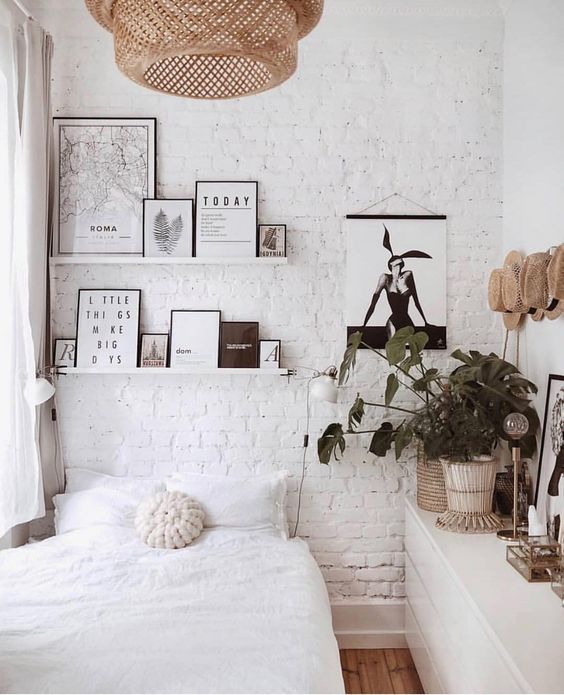 white small bedroom