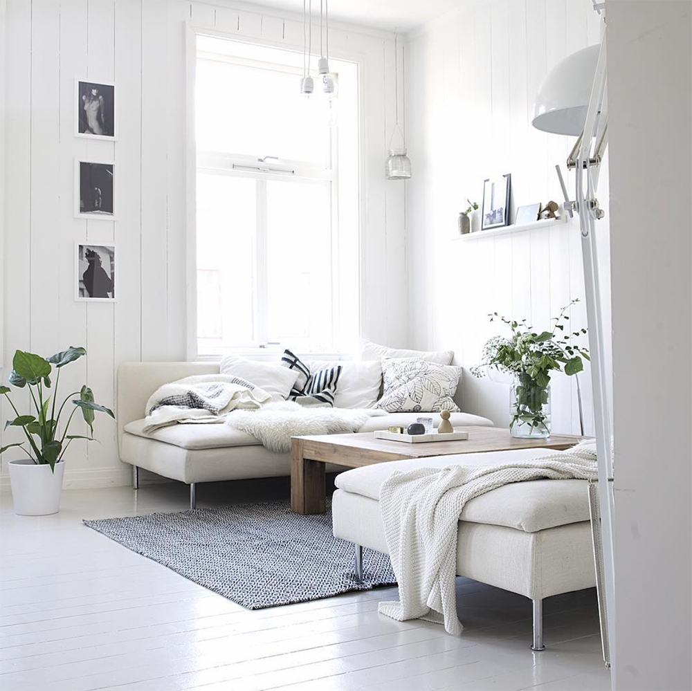 White Small Living Room Ideas Gor Great Interiors | Decoholic