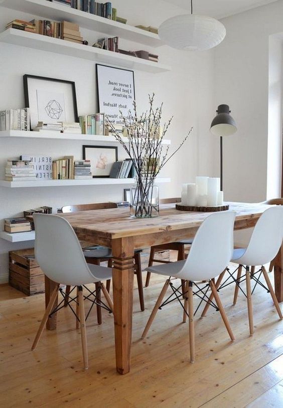 Scandinavian Dining Room, Scandinavian Design Dining Table Chairs