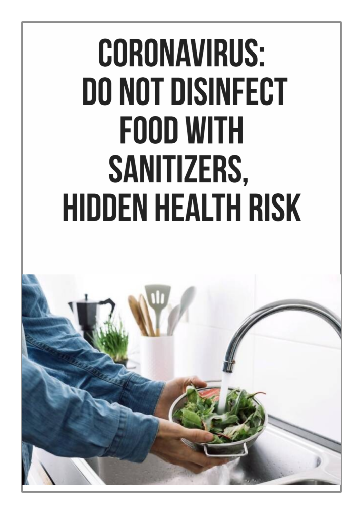 avoid sanitizers for COVID-19 