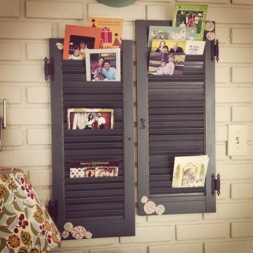 card display in home decor 