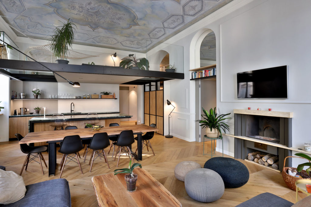 An Italian Contemporary Apartment With History