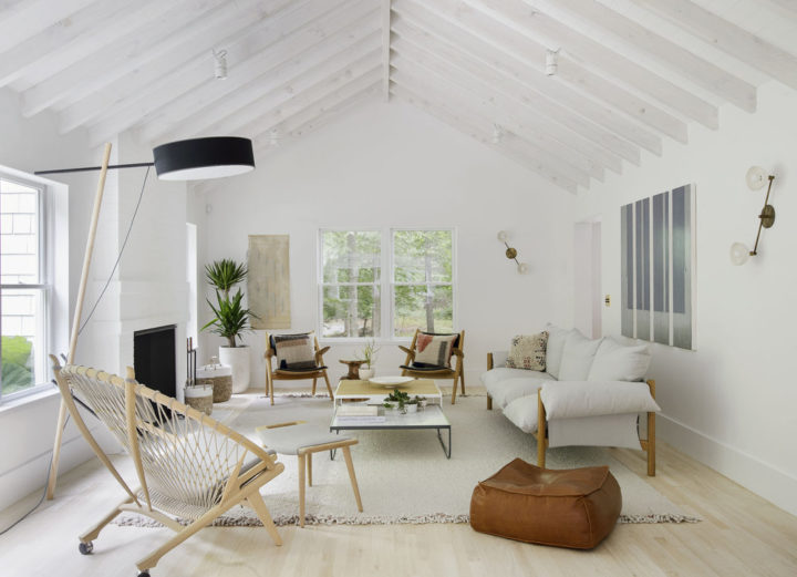 A Light Filled Scandinavian Inspired living room