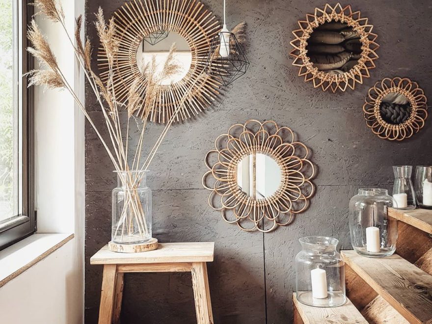 Decorating Walls With sun Mirrors