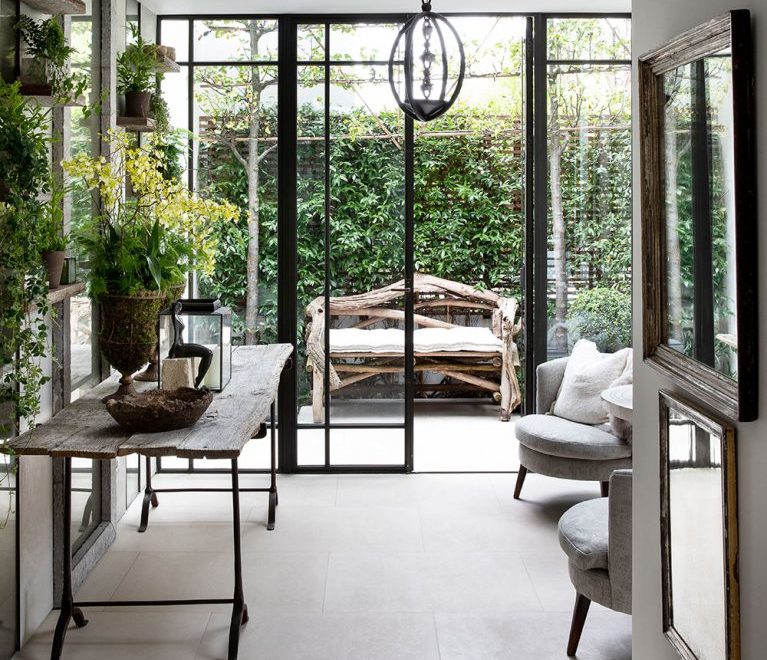 Urban modern elegant London home interior