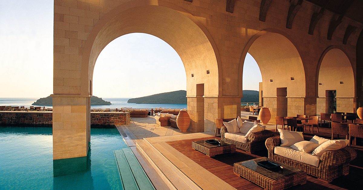 Blue Palace resort in Crete