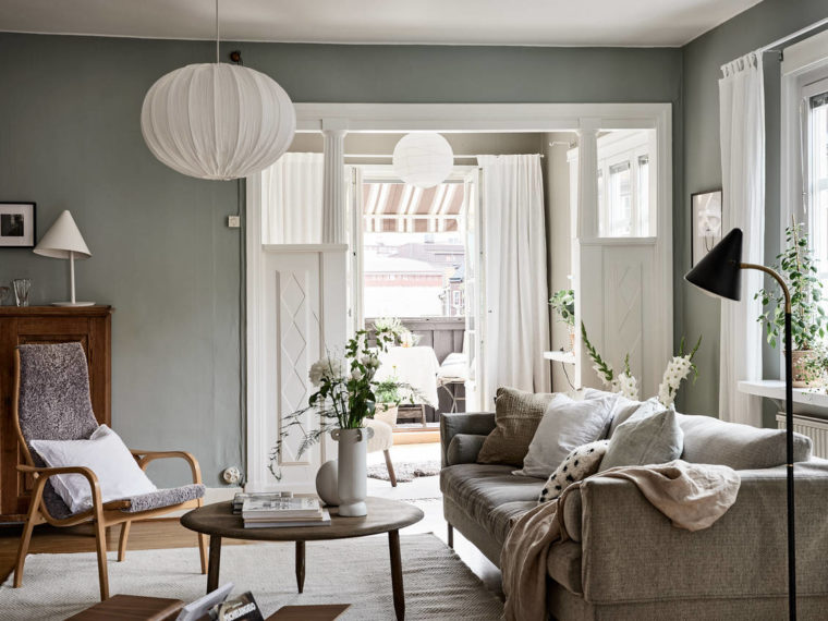 Scandinavian Industrial Chic Apartment Makeover Tips Reference: Charming Scandinavian Apartment With Romantic Decorating Style
