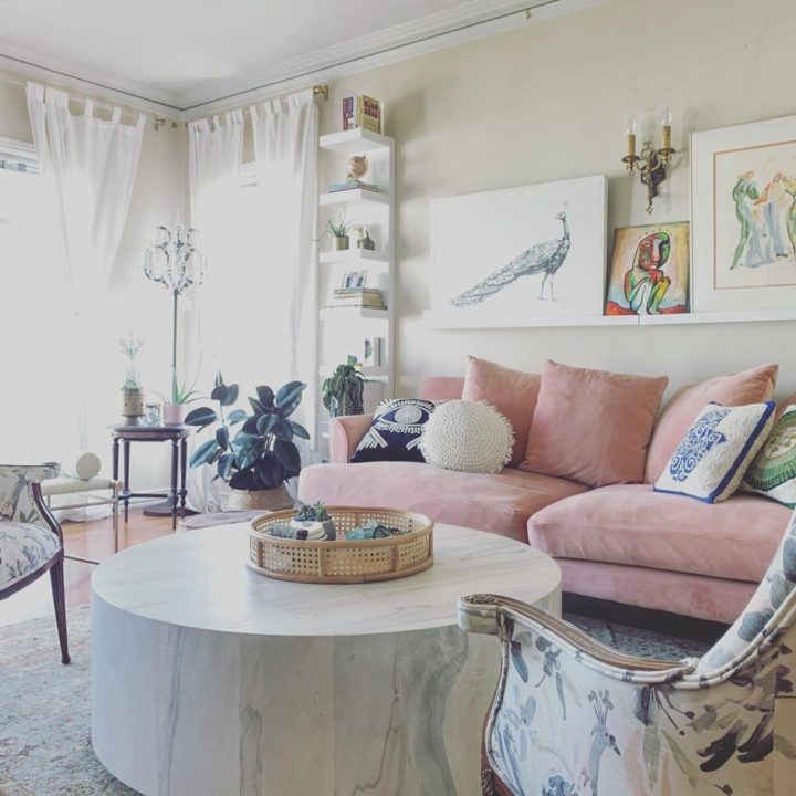 pastel-pink-living-room-sofa