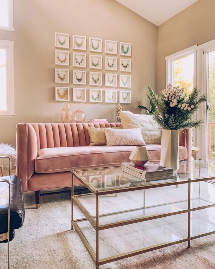 pink-sofa-elegant-small-living-room-idea