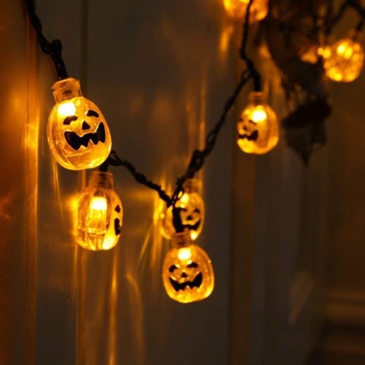 decorative Halloween Pumpkin String Lights