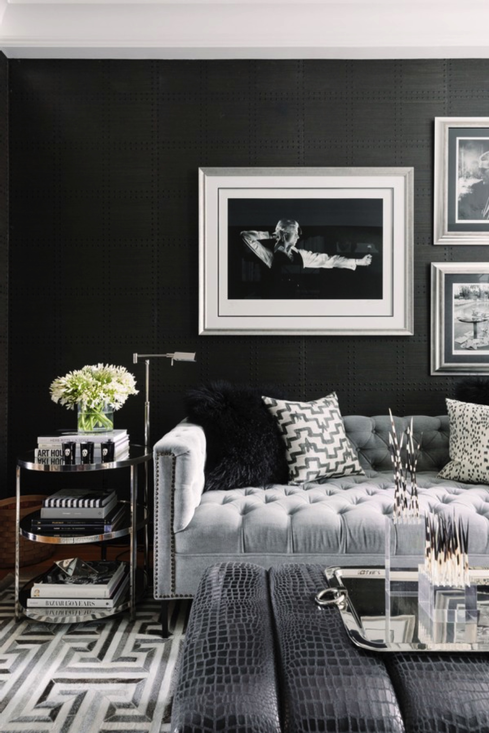 How To Style A Living Room With Grey Walls and Grey Furniture - Decoholic