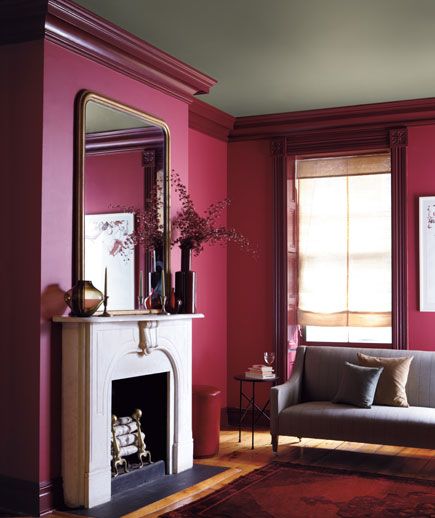 Grey And Burgundy Living Room Ideas - Decoholic
