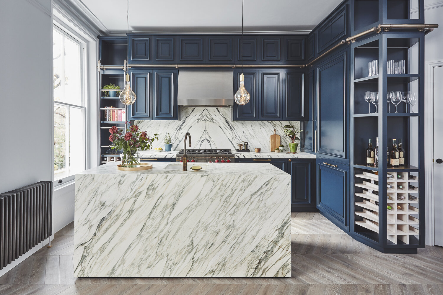 50 Blue Kitchen Design Ideas | Lovely decorations using blue