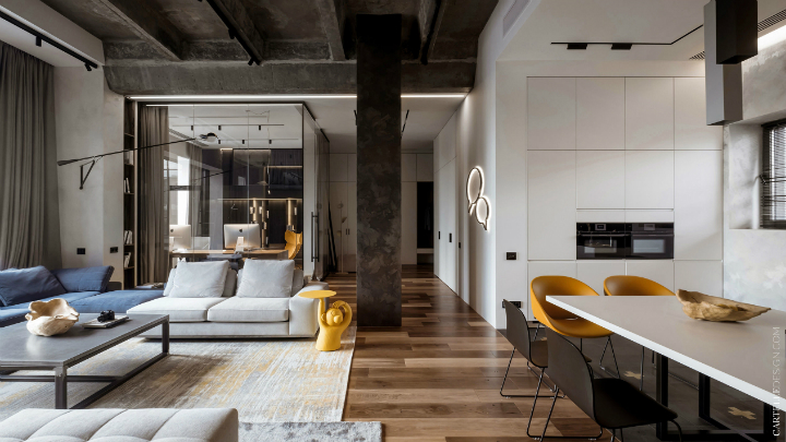 Contemporary-Loft-Style-Apartment-1
