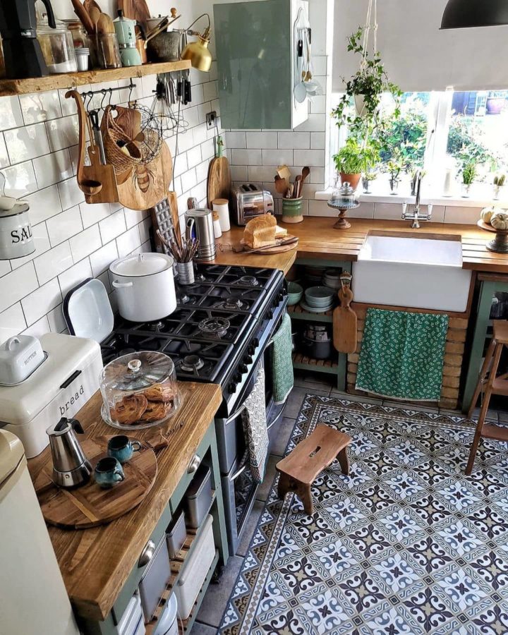 21 Kitchen Countertops Decoholic, Green Kitchen Countertop Ideas