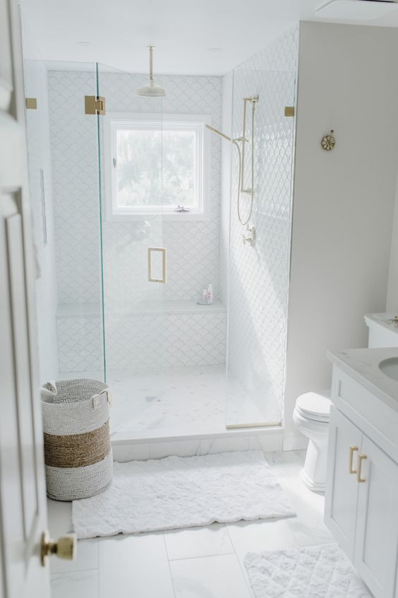 20 Best Bathroom Floor Tile Ideas, Hexagon Floor Tile Bathroom Ideas