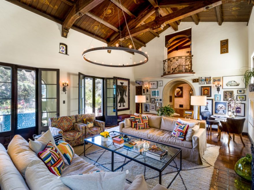 The Spanish Colonial-style Mansion That Leonardo DiCaprio Bought For His Mother